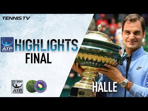 Highlights: Federer Beats Zverev For Ninth Halle Title 2017