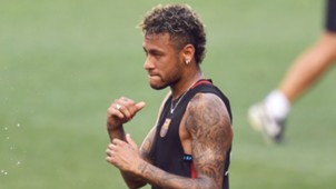 Neymar, Barcelona training