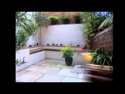 Creative Small courtyard garden design ideas