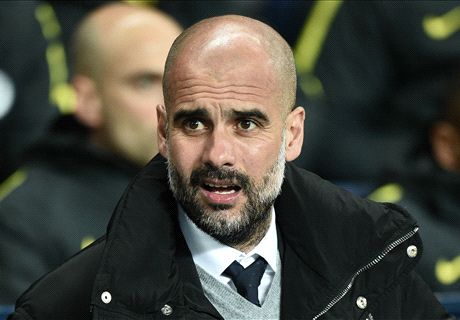 Pep admits blow to centre-back search