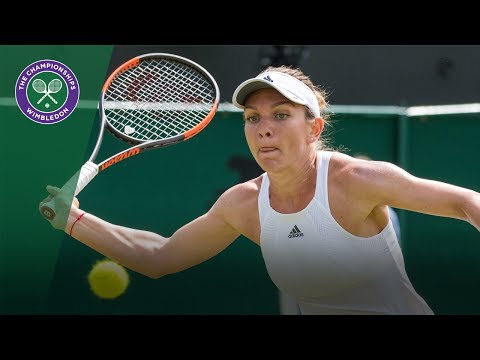 Simona Halep v Shuai Peng highlights - Wimbledon 2017 third round