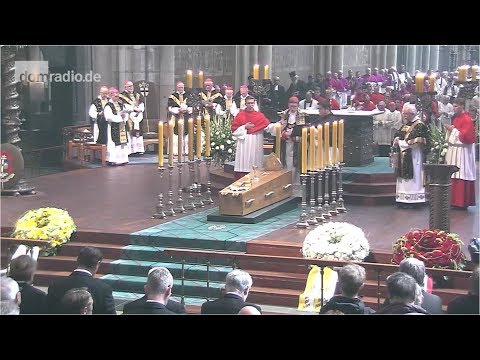 Funeral of Joachim Cardinal Meisner from Cologne Cathedral 15 July 2017 HD