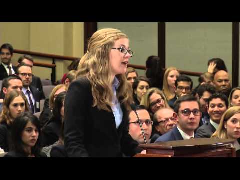 The 2015 Ames Moot Court Competition - Final Round