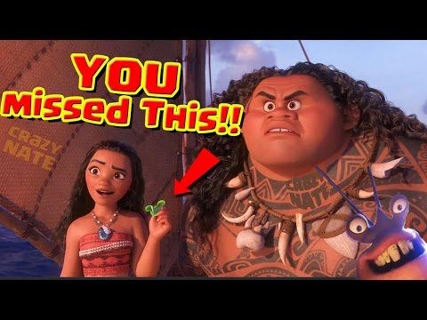 Disney's Moana Easter Eggs | Everything You Missed.