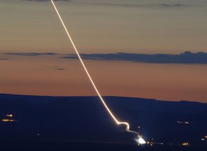 File -  A test of the Terminal High Altitude Area Defense (THAAD) system was successful in meeting all test objectives. The test took place at the White Sands Missile Range, New Mexico, and involved the successful launch of the THAAD interceptor missile.