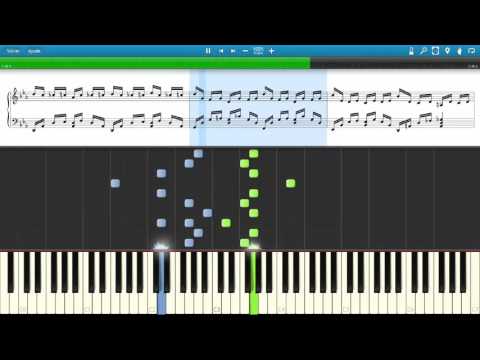 "G minor Bach - Piano Tiles 2" SYNTHESIA