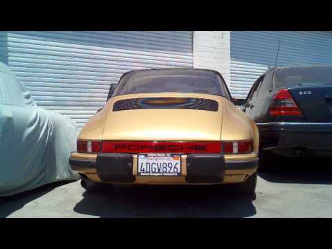 It's Running!  1979 911sc