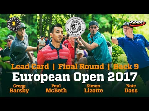 European Open 2017 Lead Card Final Round Back 9