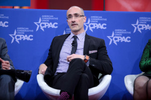 Arthur Brooks speaking at the 2015 Conservative Political Action Conference (CPAC) in National Harbor, Maryland. Photo: Wikimedia // Need to confirm if this is also Gage Skidmore