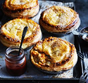 Love your leftovers: Dan Lepard's pepperpot pork pies.