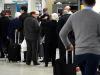 Extra security at Melbourne airport.  Picture: Nicole Garmston