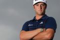 Fiery temper: Jon Rahm of Spain.