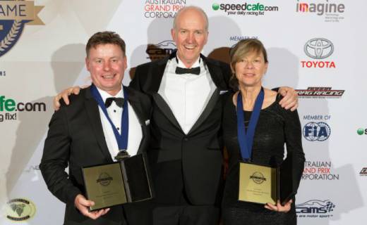 Neal Bates And Coral Taylor Inducted Into Motor Sport Hall Of Fame