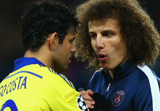 Diego Costa should leave Chelsea for PSG - David Luiz - Goal.com