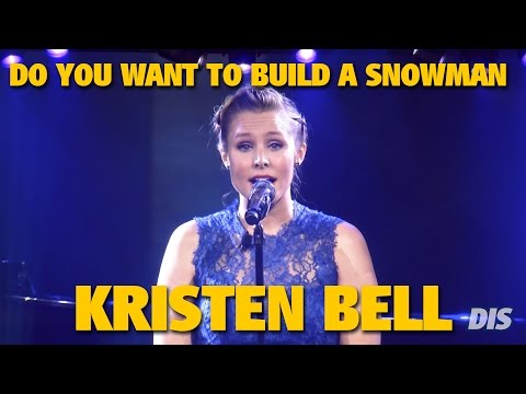 Kristen Bell sings "Do You Want to Build a Snowman" | 2015 D23 Expo