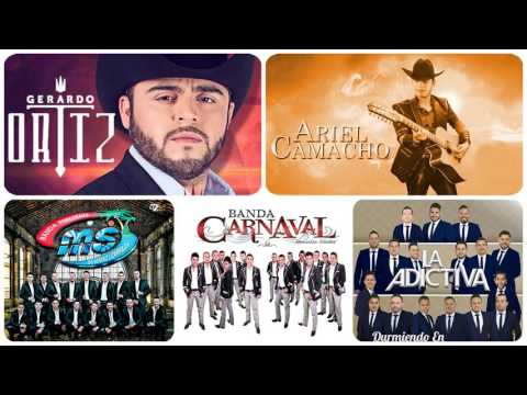 Banda MS, Banda Carnaval, La Adictiva, Gerardo Ortiz, Ariel Camacho mix EXITOS - BANDAS ROMÁNTICAS