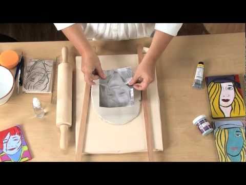 Pop Art Clay Portraits - Lesson Plan