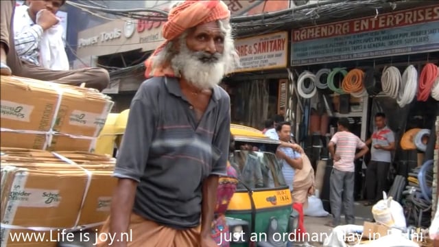 Himalaya 9/11  Old Delhi India daily street life part of road trip on Royal Enfield motorbikes