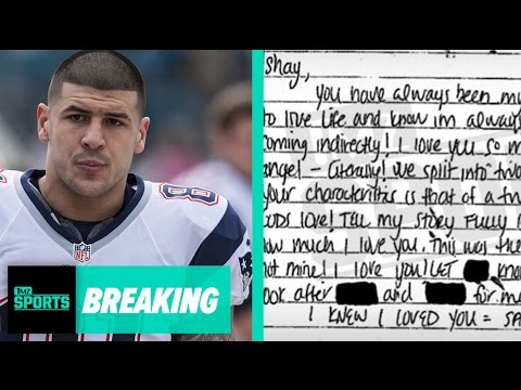 Aaron Hernandez's Suicide Note To Fiancee Released: "You're Rich"  | TMZ Sports