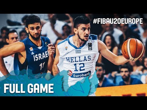 Greece v Israel - Full Game - Final - FIBA U20 European Championship 2017