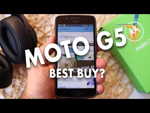 Recensione MOTO G5: un BEST BUY a meno di 160 euro