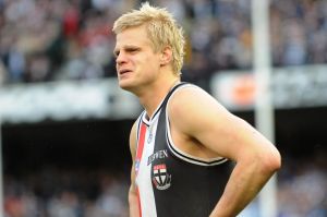 Nick Riewoldt is shattered after 2009 grand final loss to Geelong.