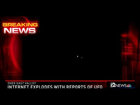 Mass Sighting Over Phoenix Arizona - NBC News