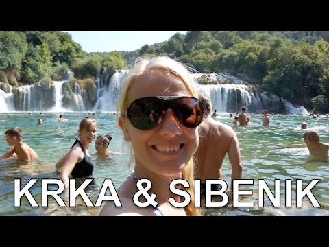 Waterfall Swimming: KRKA National Park - Sibenik CROATIA | Travel Vlog