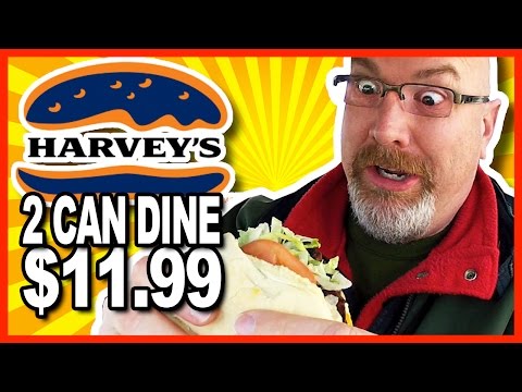 Harvey's 2 Can Dine for $11.99 Challenge and Review - 2600 CALORIES