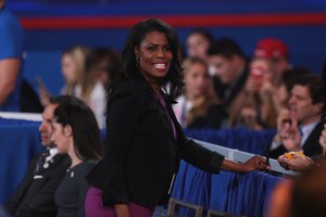 Omarosa Manigault at the 2017 Conservative Political Action Conference (CPAC) in National Harbor, Maryland