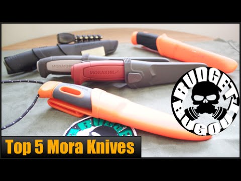 Top 5 Best Mora Knives | Budget Survival & Bushcraft Fixed Blade Knives