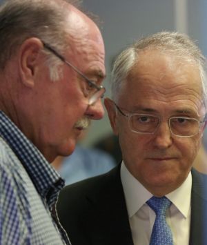 Mr Entsch, pictured with Prime Minister Malcolm Turnbull, supports a free vote on same-sex marriage