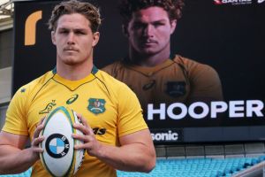 New leader: Wallabies captain Michael Hooper.