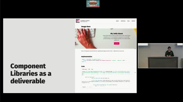 Carrie Forde : Using Component Libraries for Rapid Theme Development