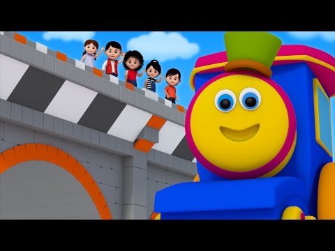 Bob The Train | London Bridge Is Falling Down | Nursery Rhymes | Kids Songs