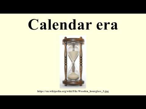 Calendar era