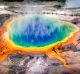 Grand Prismatic Spring, Midway Geyser Basin, Yellowstone National Park.