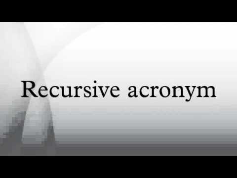 Recursive acronym HD