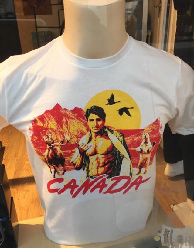 Is this Trudeau shirt how people in Iceland see Canada?