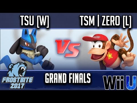 Frostbite 2017 GRAND FINALS - tsu [W] (Lucario) vs TSM | ZeRo [L] (Diddy Kong)