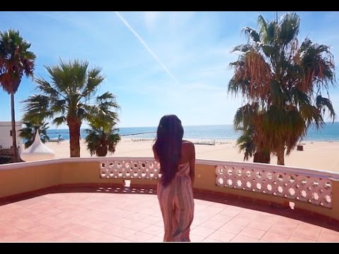 FOLLOW ME TO ALGARVE PORTUGAL | VACATION/ TRAVEL VLOG 1| Outfits & secrets to happiness