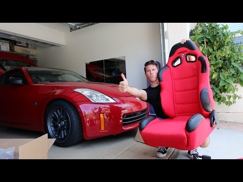 Racing Seats in the 350z - Install!