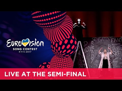 Dihaj - Skeletons (Azerbaijan) LIVE at the first Semi-Final