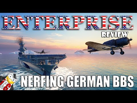 World of Warships - Enterprise Review - NERFING German Battleships