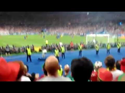 Golo Eder visto da bancada   Euro 2016   Portugal x França