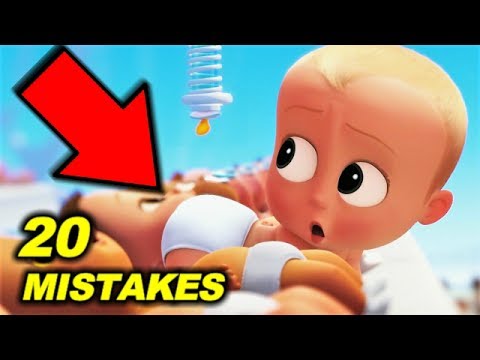 😂 20 MISTAKES in THE BOSS BABY (2017)