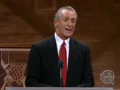 Pat Riley's Basketball Hall of Fame Enshrinement Speech