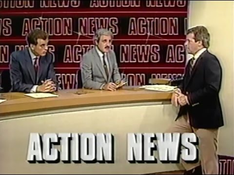 WPVI-6 Action News 11pm broadcast  -  August 12, 1985