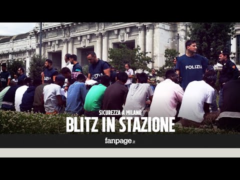 Milano, nuovo blitz in Stazione centrale: migranti identificati e perquisiti