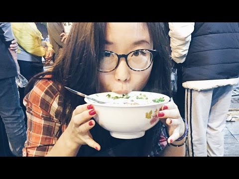 Vietnamese Street Food at Hanoi Night Market